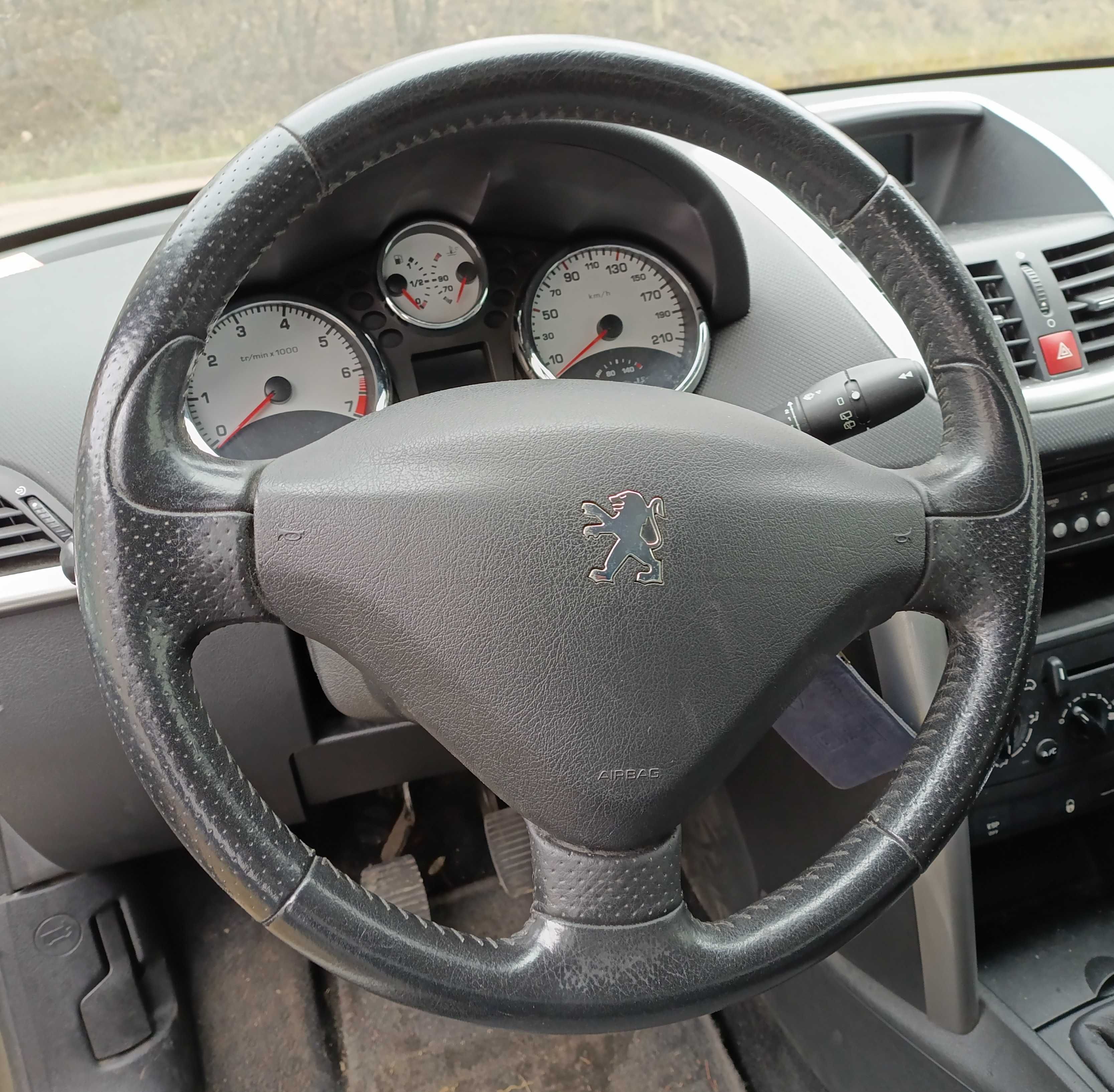 Peugeot 207 1.6VTi ETSC Części Zderzak Drzwi Lampa Lusterko Kierownica