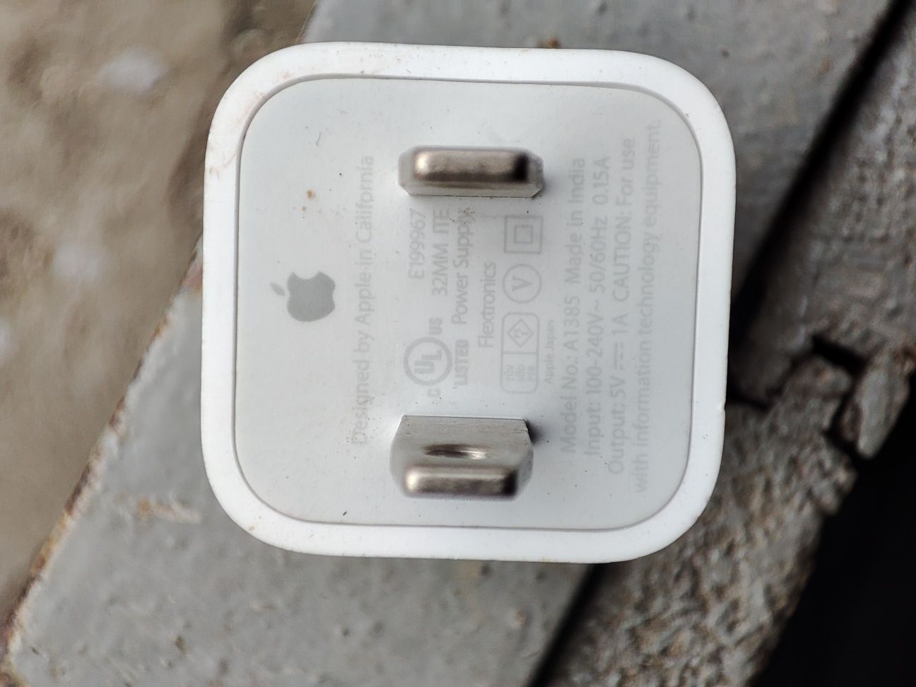 Оригинальная зарядка Apple iPhone для 7,8 x 1a и чехлы блочок, новый