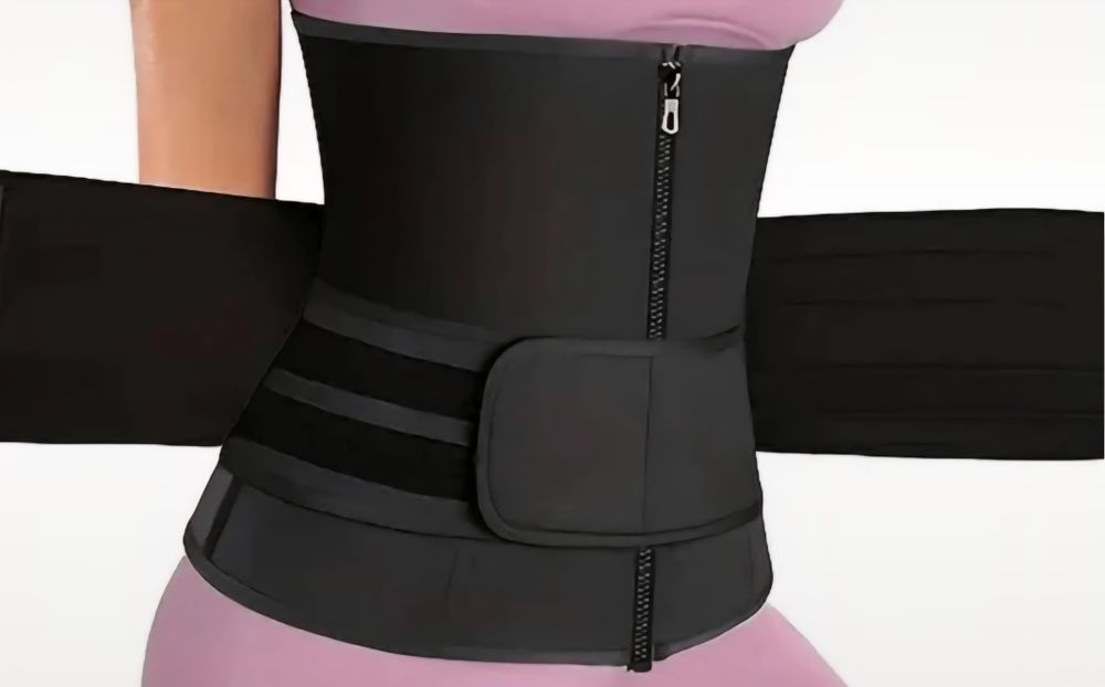 Cinta de treino fitness e modeladora