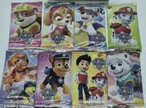 Karty PSI PATROL 288 Kart Cały BOX Chase Marshall Rocky Rubble Skye