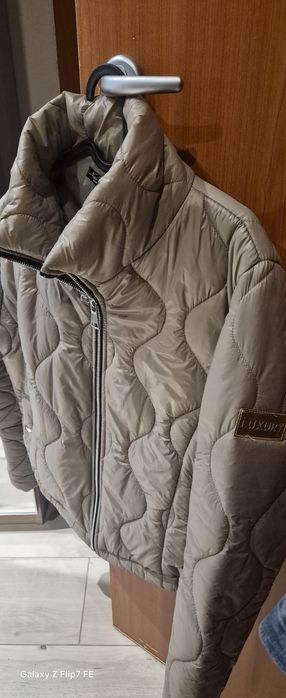 Kurtka zimowa damska w kolorze fango