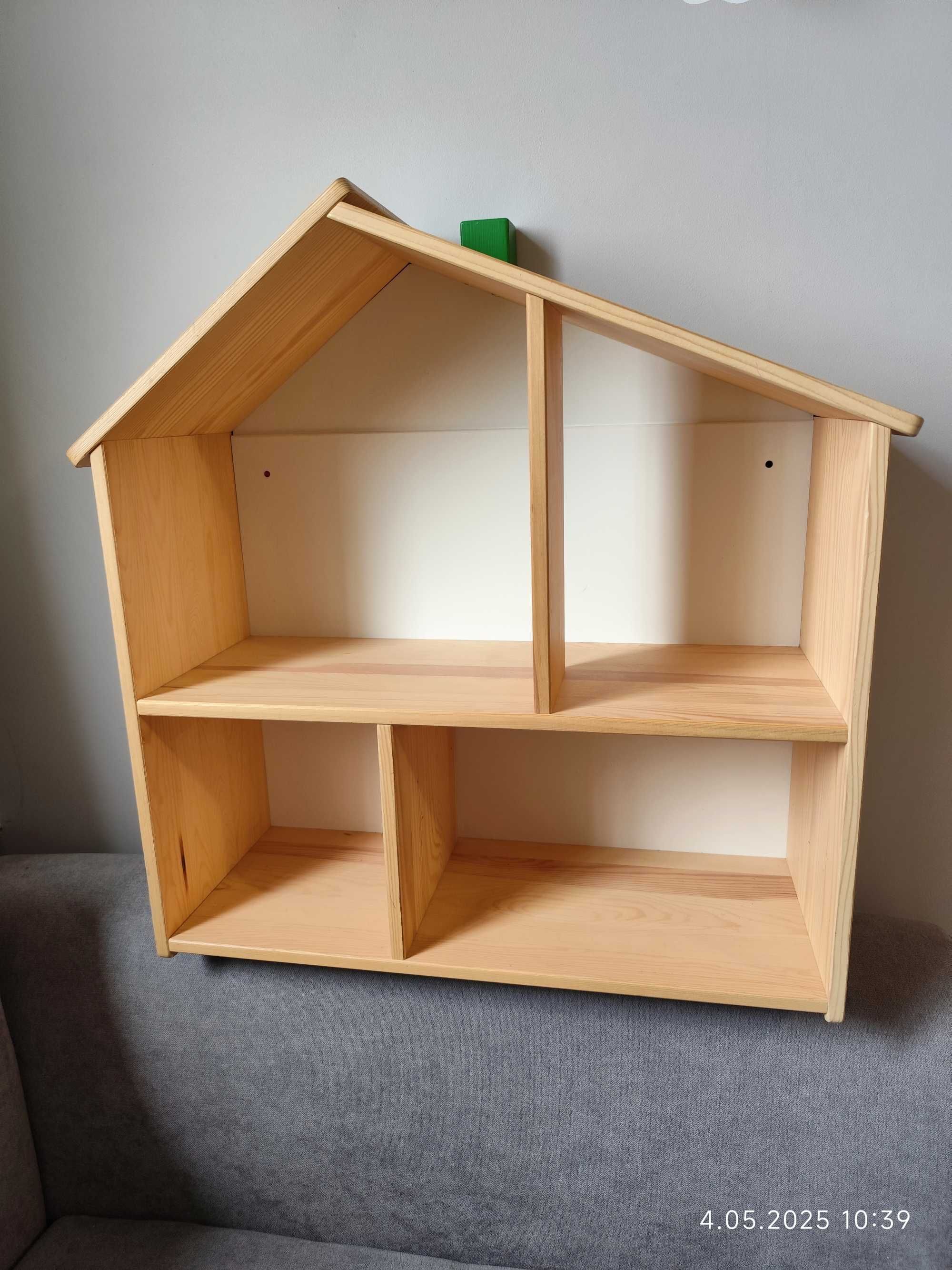 Półka domek Ikea flisat