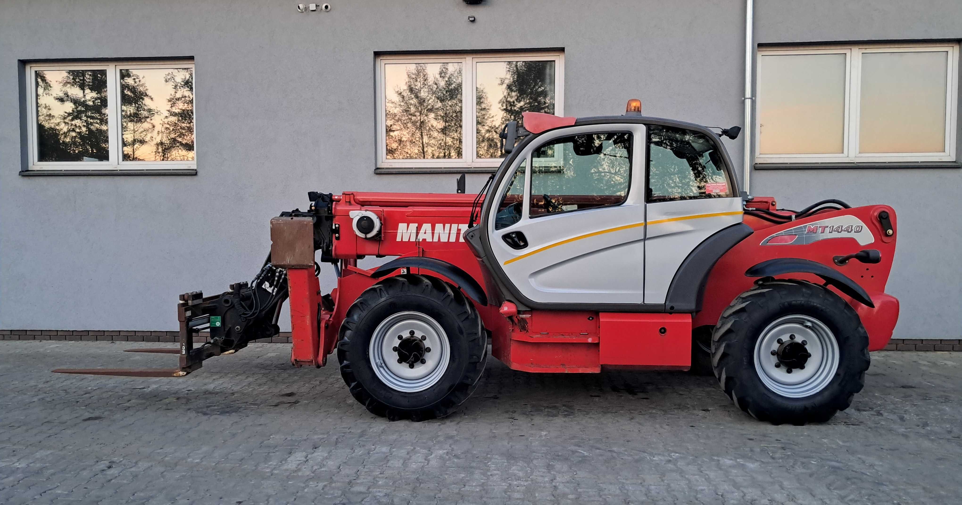 MANITOU MT 1440 Silnik 102kM 3984h Widły hydrauliczne BEZ DPF i AdBlue
