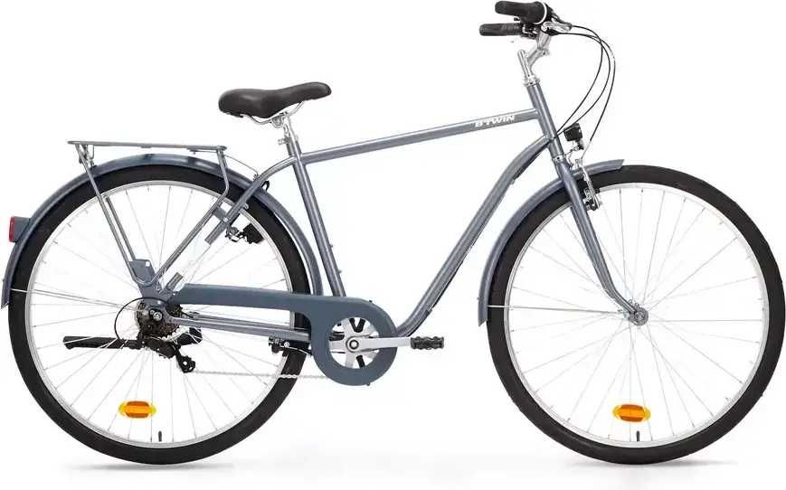 Btwin 120 wysoka rama - Rower męski Miejski holenderski ( Gazelle)