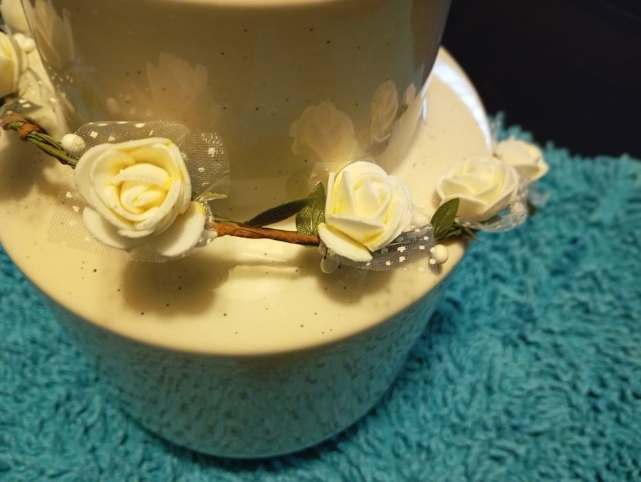 Coroa de flores  para cabelo