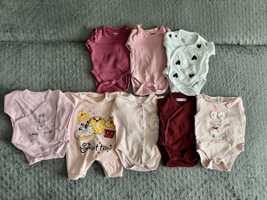 Боді для новонароджених комплект 0-3 місяці