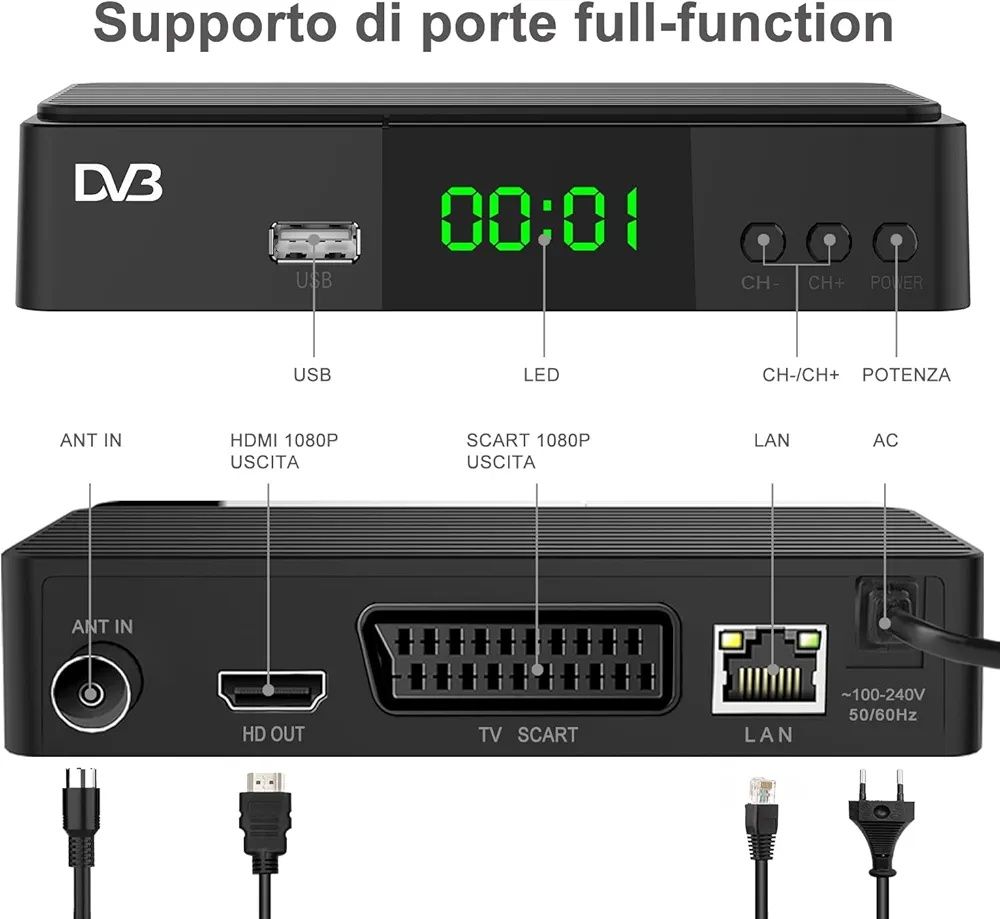 Dekoder Dcolor DVB-T2 USB WiFi