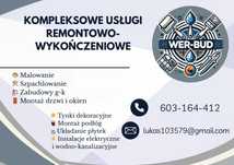 Usługi remontowo-budowlane, malowanie, gładzie, elektryka, glazura