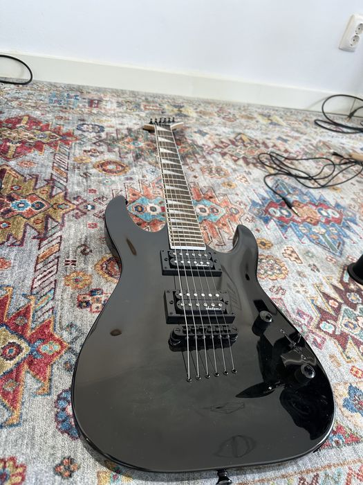 Guitarra Jackson JS22 Dinky Black