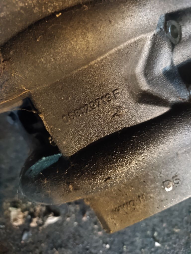 Dolot powietrza kolektor ssący volkswagen golf 2 1,6 td