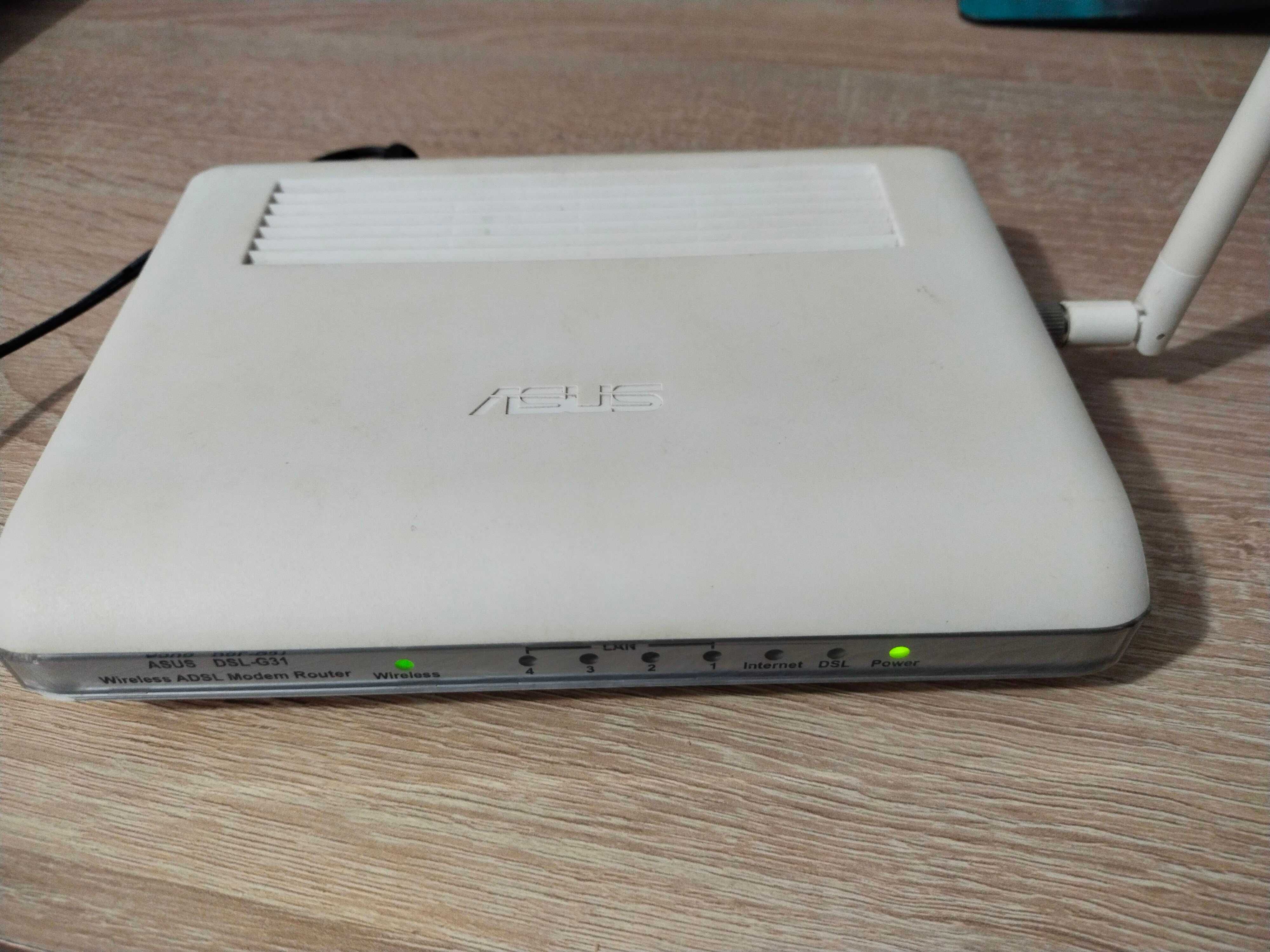 DSL модем 2 шт. (Asus Wi-Fi. & Zyxel)