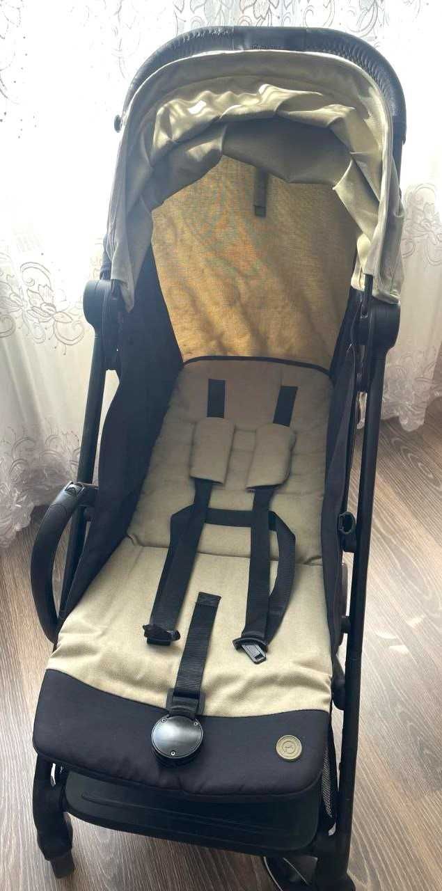 Коляска Cybex Beezy Classic Beige mid beige (з бампером)