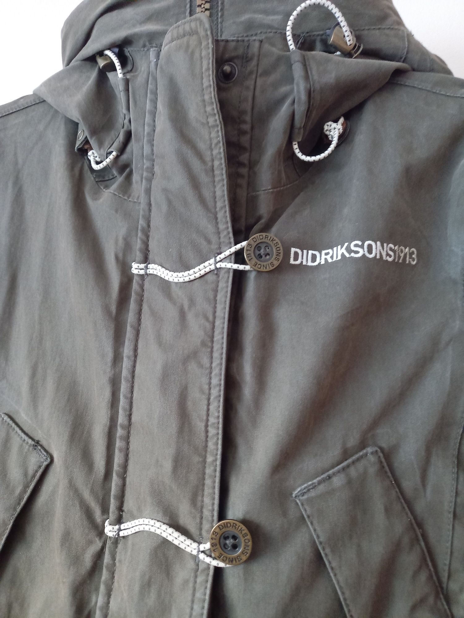Kurtka zimowa z kapturem,płaszcz,parka, r.36, Didriksons