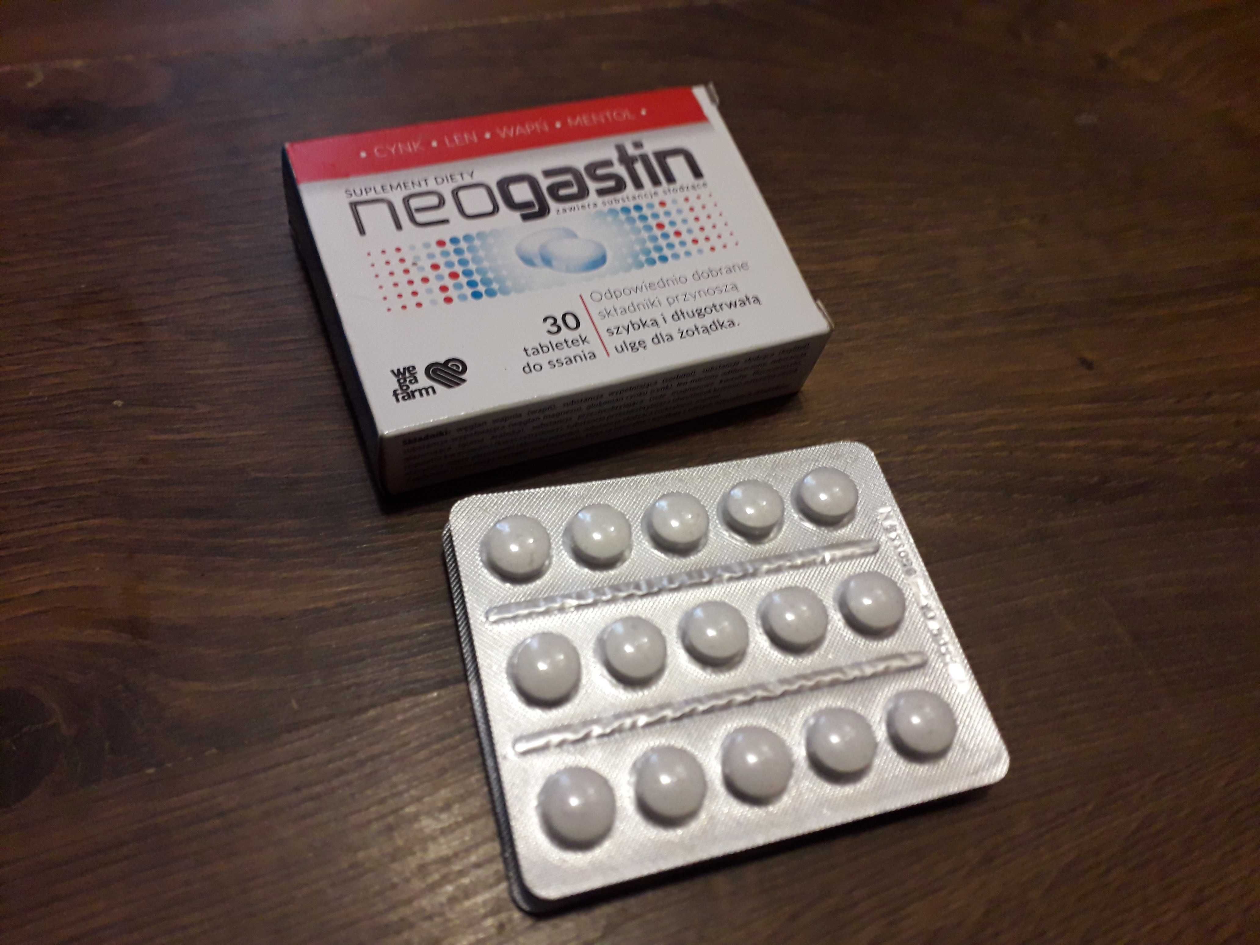 Neogastin - tabletki do ssania, 30 sztuk