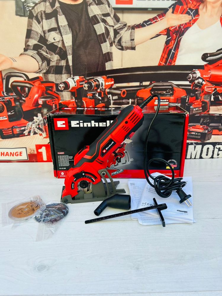 Міні-пила дискова Einhell TC-CS 89, 600 Вт, 89х10 мм