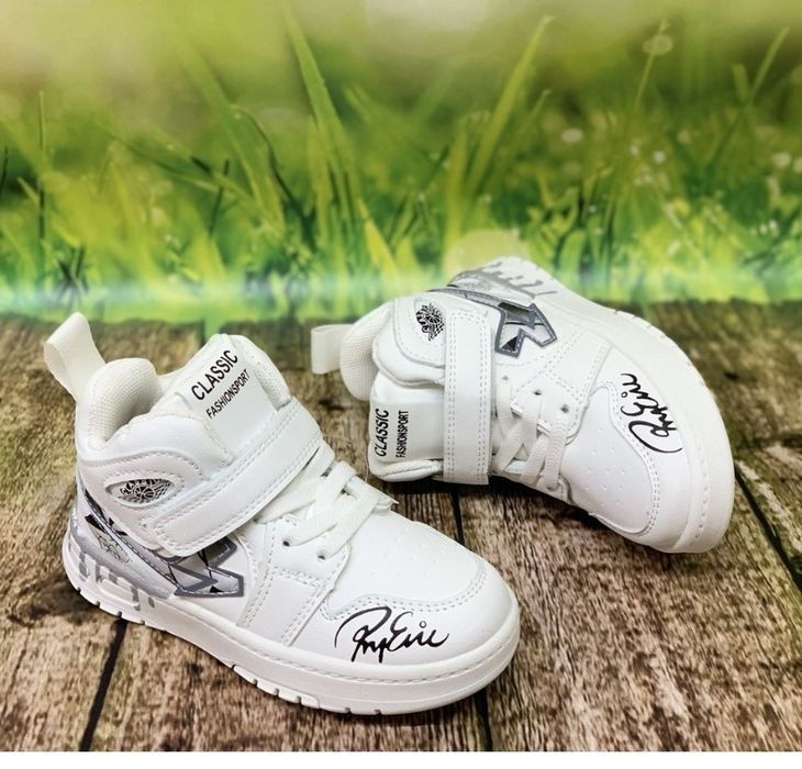 Демісезонні хайтопи, дитячі кросівки 29р