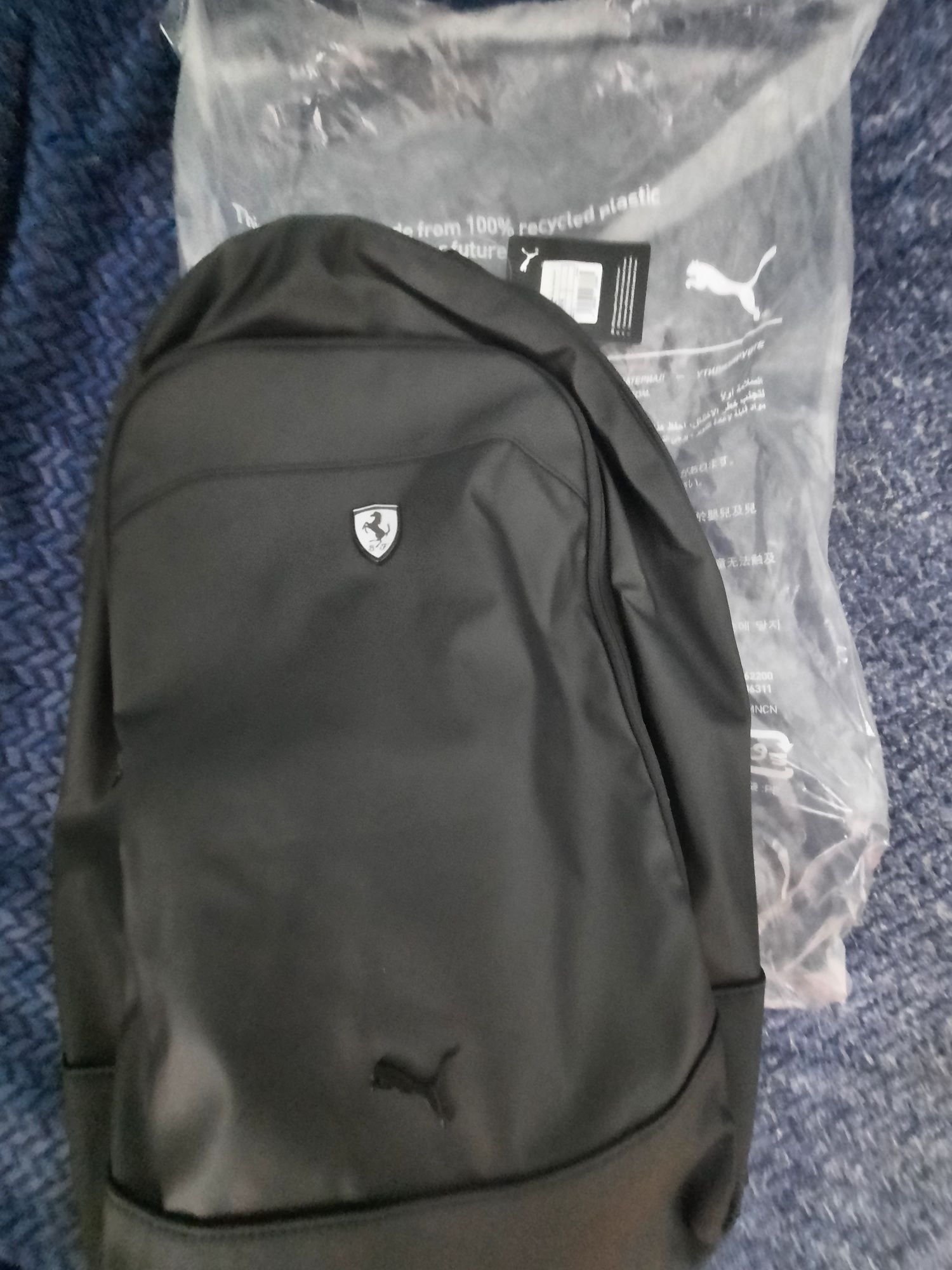 Рюкзак Puma Ferrari SPTWR Style Backpack 07909001 Black Оригинал!!!