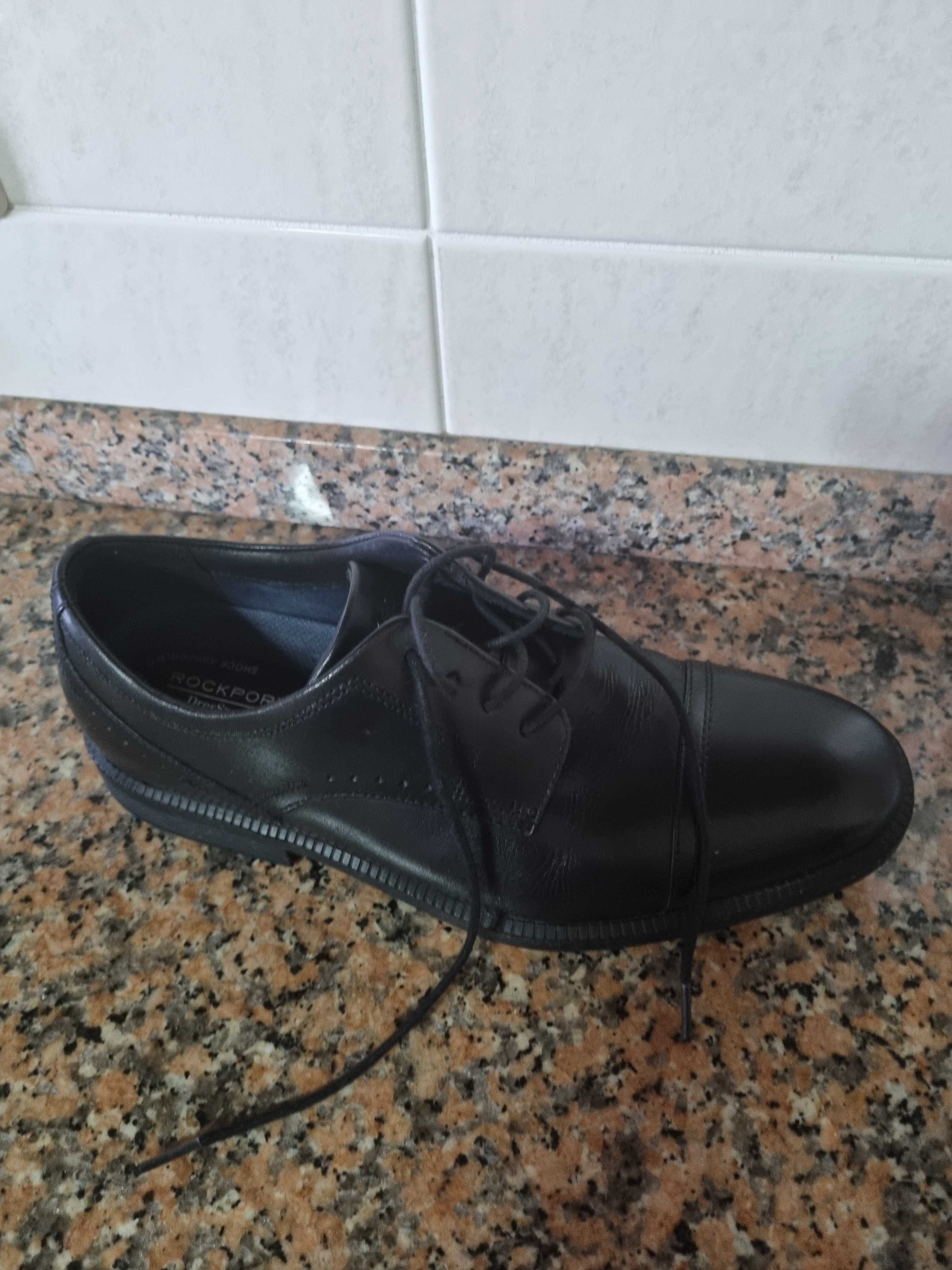 Sapatos Homem Rockport Pretos N°42