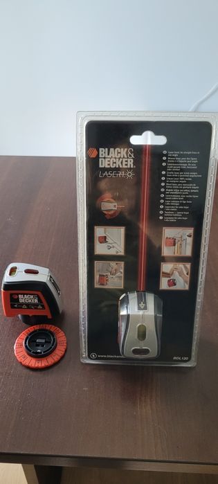 Nowa Black Decker BDL120 ręczna poziomica laserowa