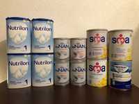 Смесь SMA Pro Extra Hungry NAN Optipro Nutrilon Nutriben Natal