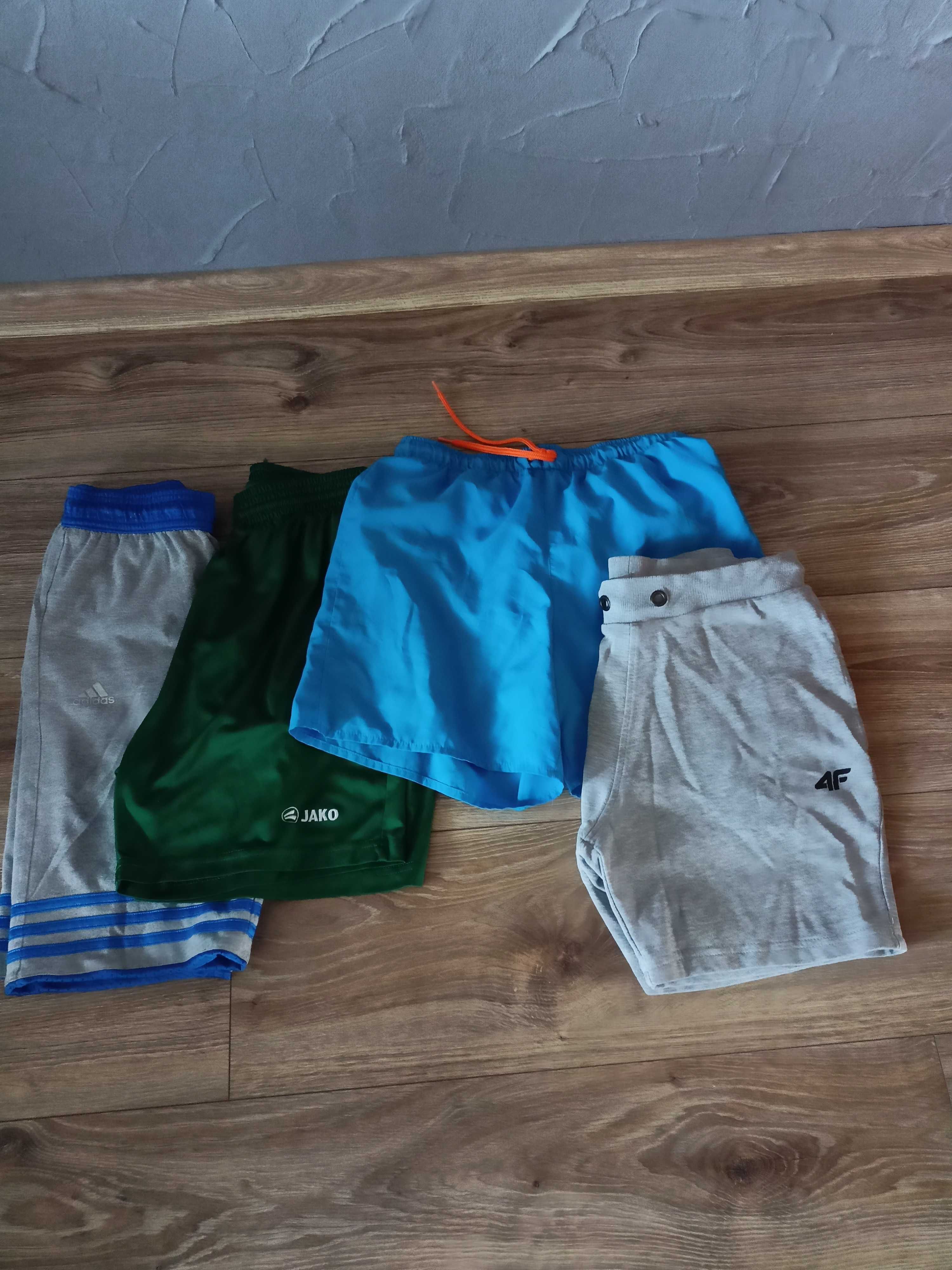 Spodenki letnie 164 cm (adidas, 4F, jako) plus kąpielówki