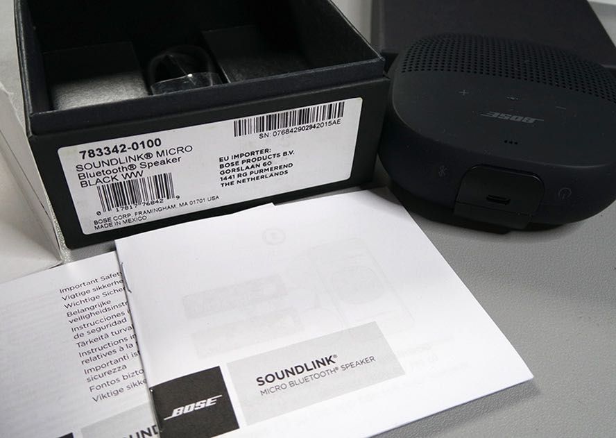 Bose Micro Soundlink głośnik bluetooth