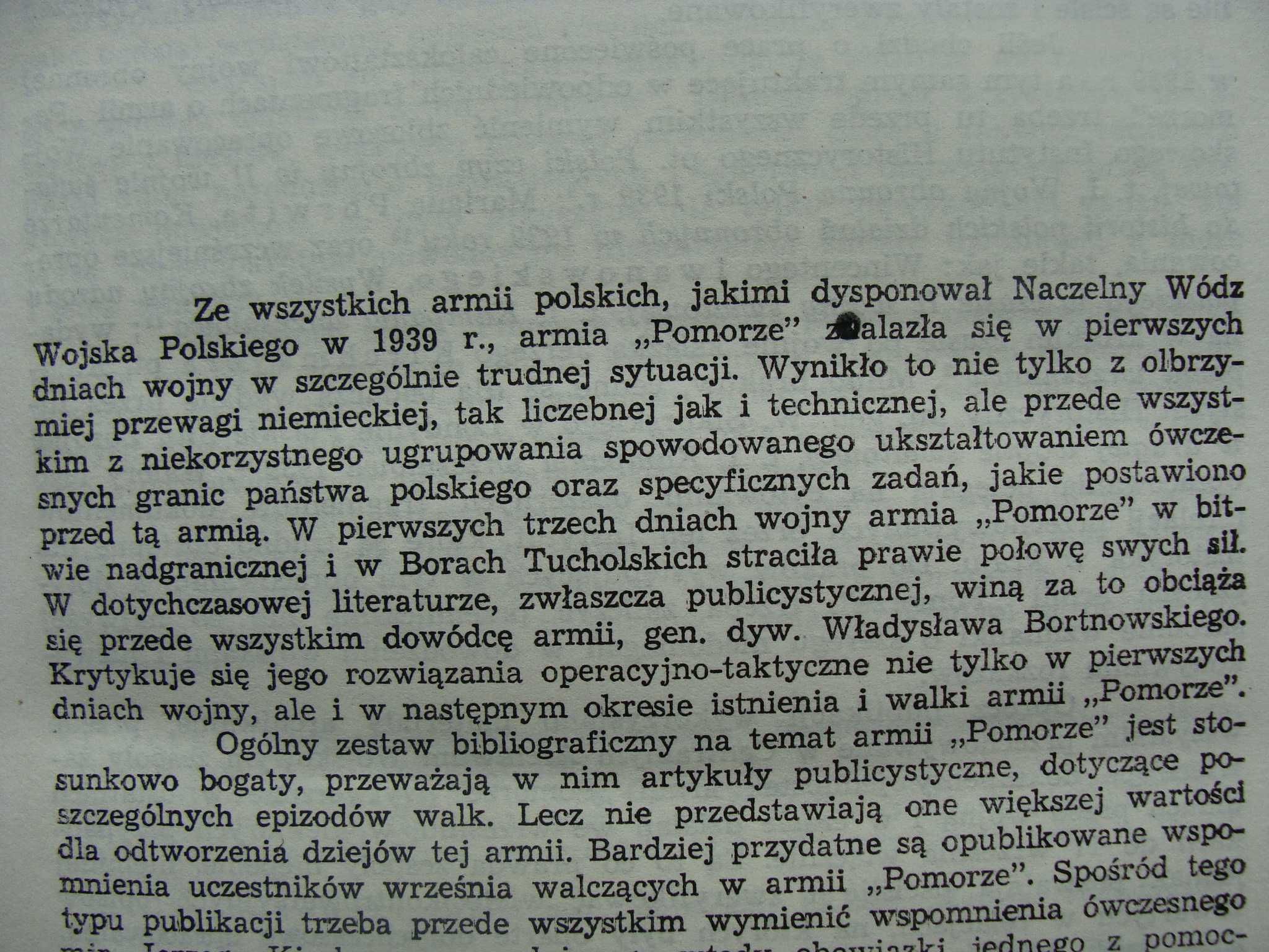 Armia "Pomorze" 1939 - Konrad Ciechanowski