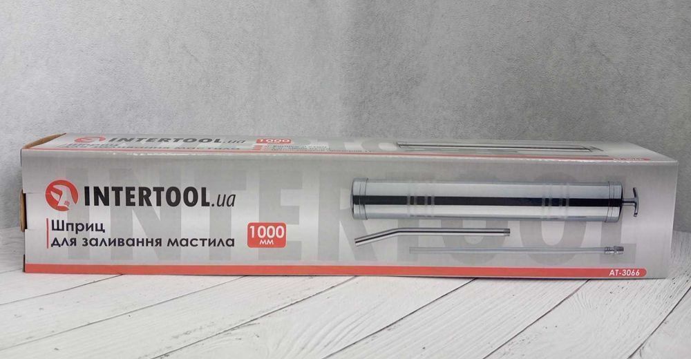 Шприц для заливки масла 1000 мл INTERTOOL AT-3066