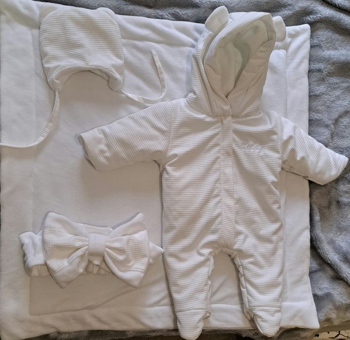 Набір на виписку з пологового, комбінезон, конверт, комплект