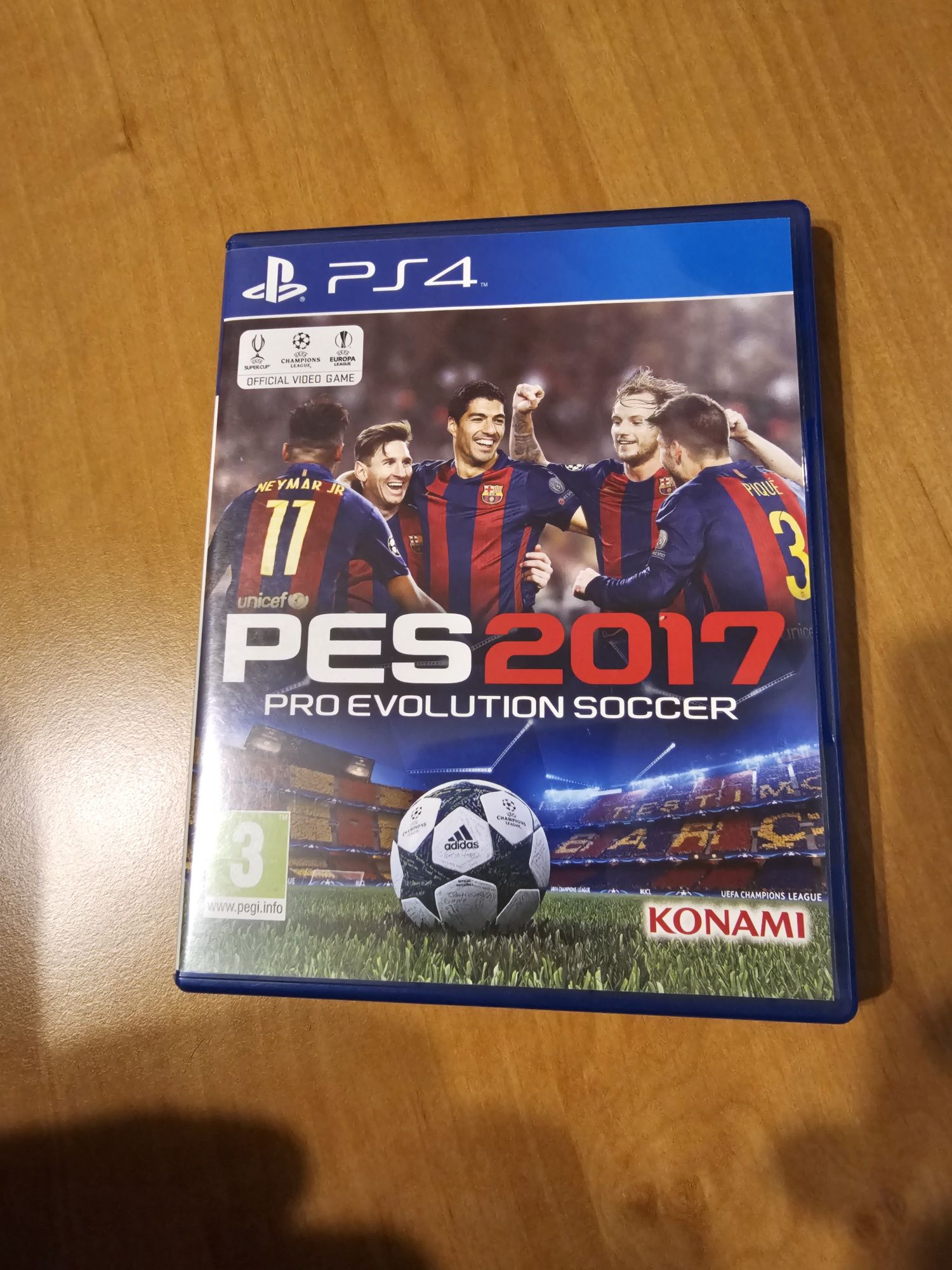 Pro Evolution Soccer 2017 PES 2017 Playstation 4 PS4 PS5 gra jak nowa