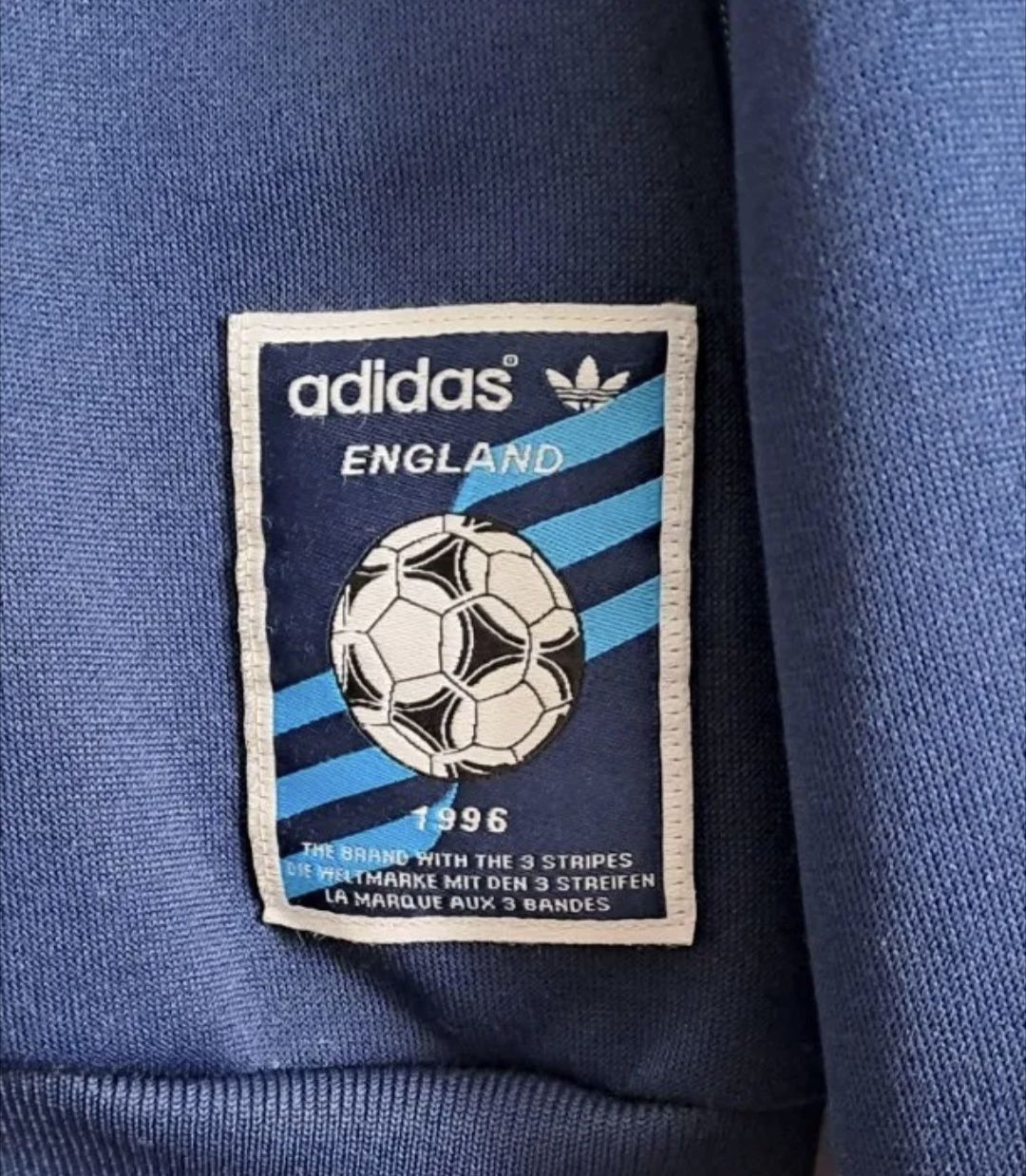 England 1996 adidas originals retro vintage jacket