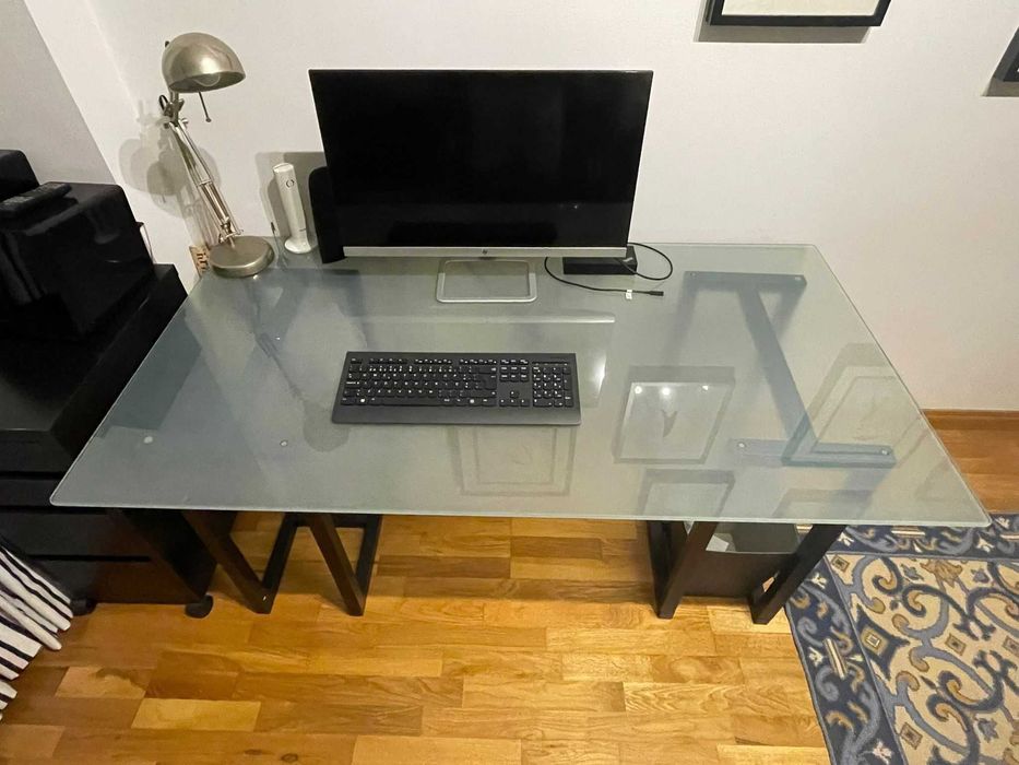 Mesa Escritório Vidro
