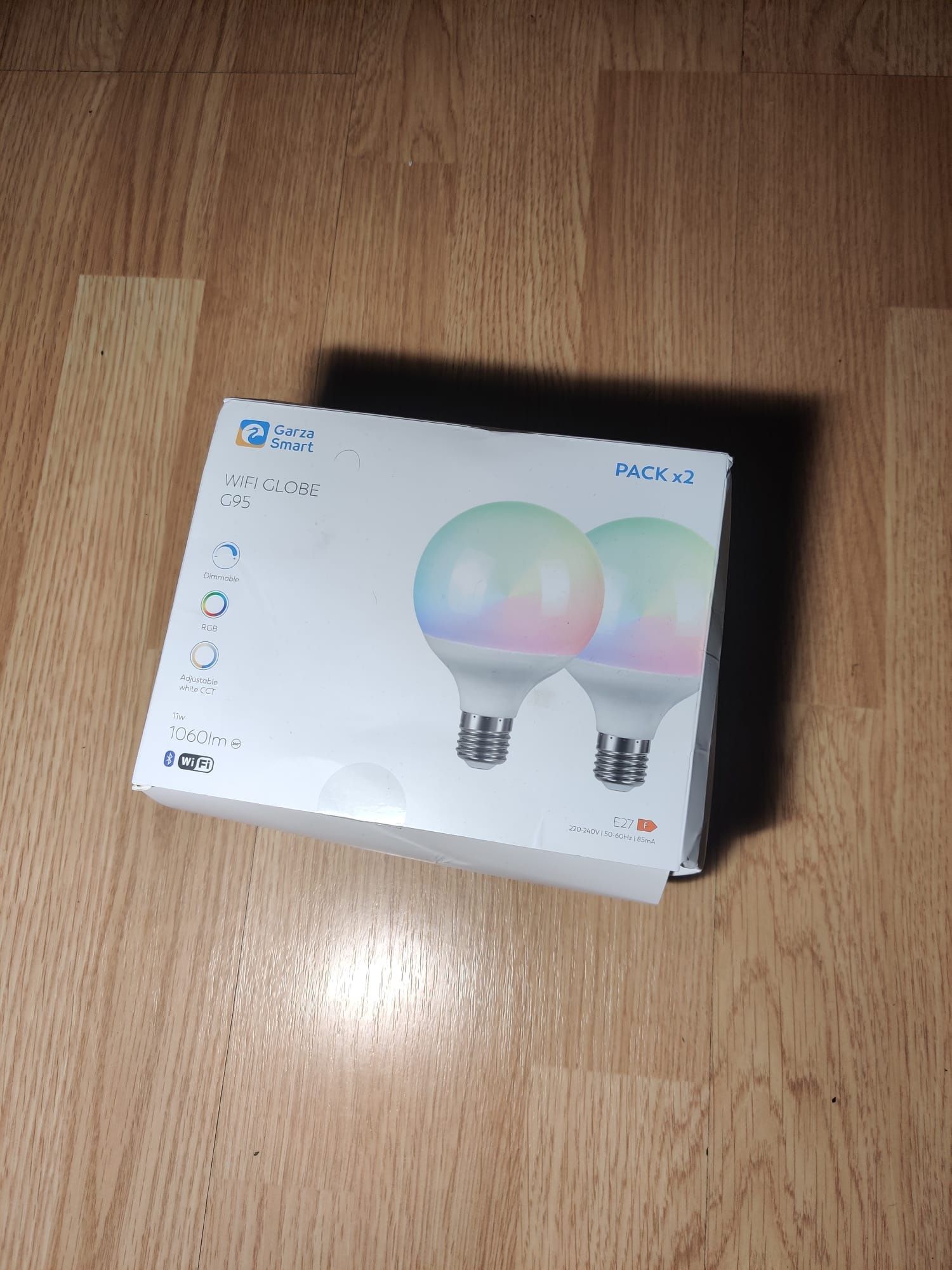 Nowe żarówki GARZA zestaw żarówek LED z wifi G95, sterowanie głosowe