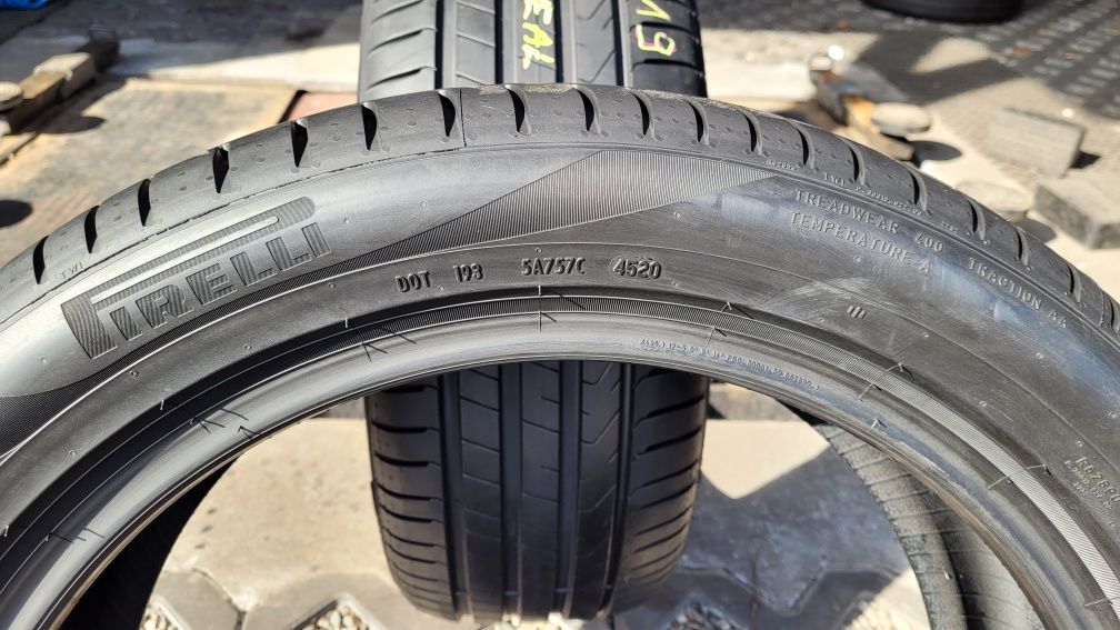 Para opony letnie Pirelli 255/45 19R 2020r 7,3mm