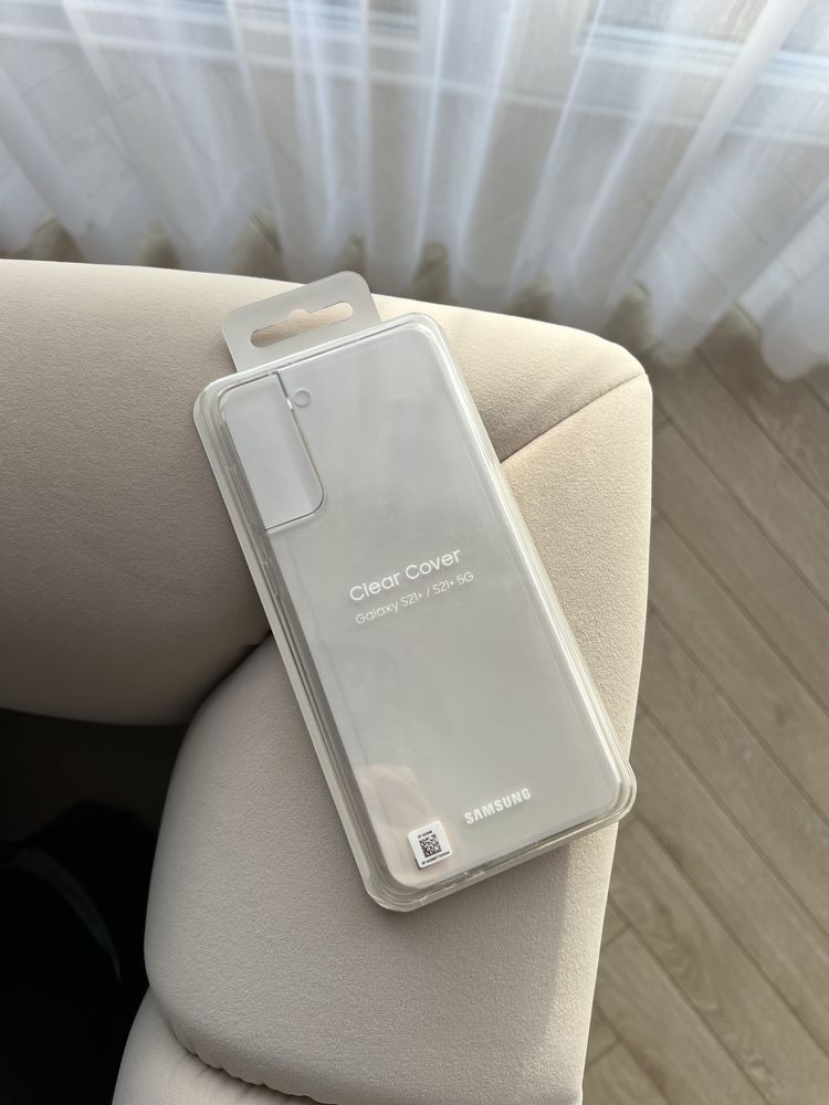 Niwe oryginalne przezroczyste etui Clear Case do Samsung Galaxy S21+