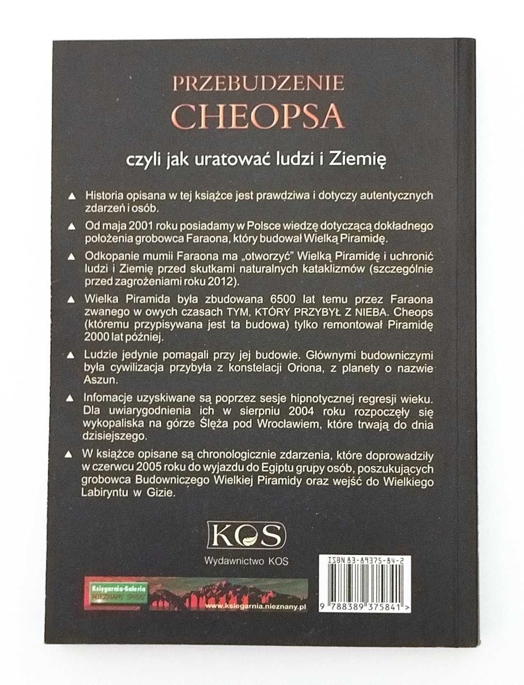 Przebudzenie Cheopsa Andrzej Wójcikiewicz książka