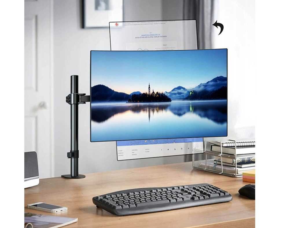 5115 Uchwyt do monitora Bracwiser MD7421 czarny 13-32 "