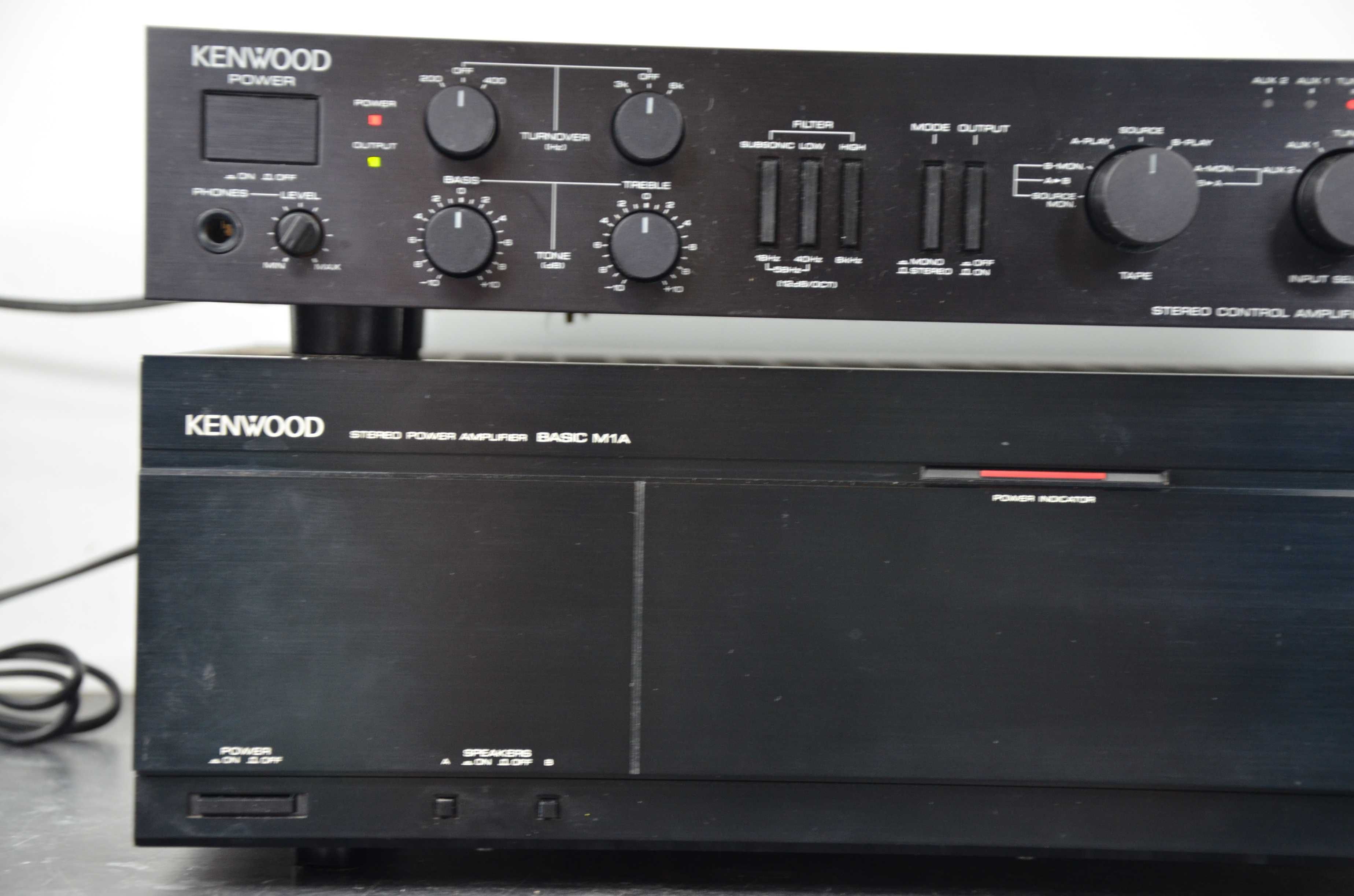 KENWOOD BASIC M1A  BASIC C2 Końcówka mocy przedwzmacniacz Okazja Japan