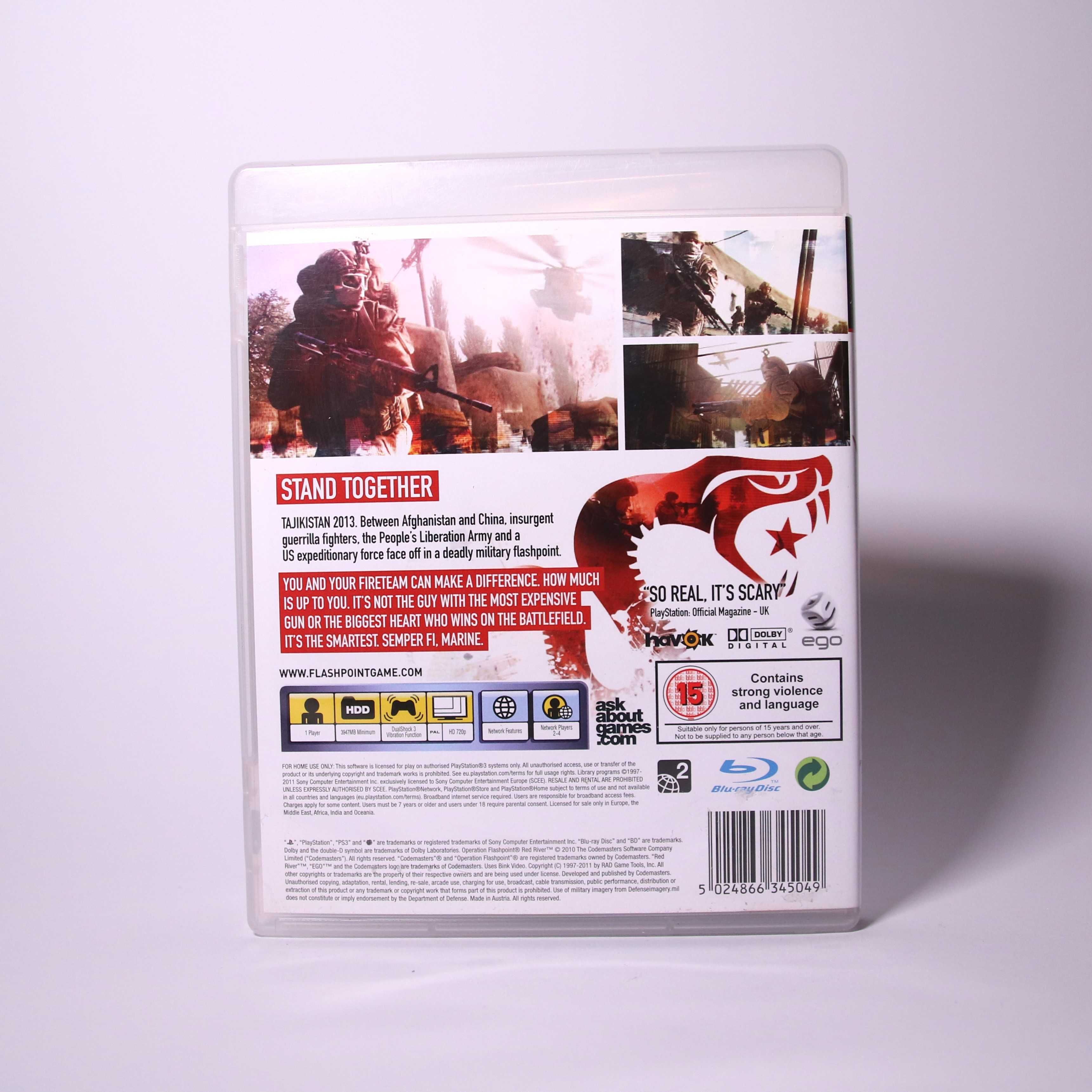 Gra Operation flashpoint red river ps3