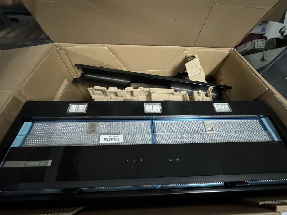 Exaustor BOSCH DBB97AM60 (460 m3/h - 90 cm - Preto) ( NOVO C/ garantia