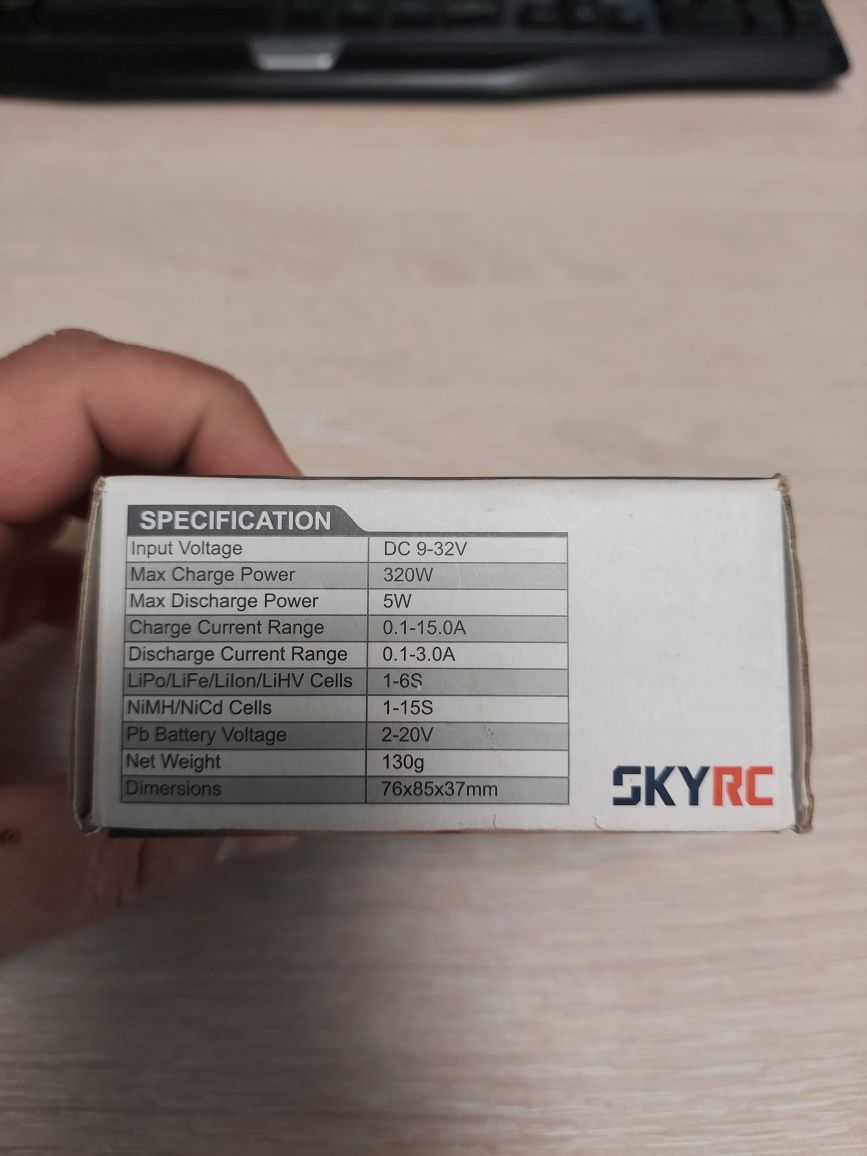 Универсальное интелектуальное зарядное устройство skyrc b6 nano
