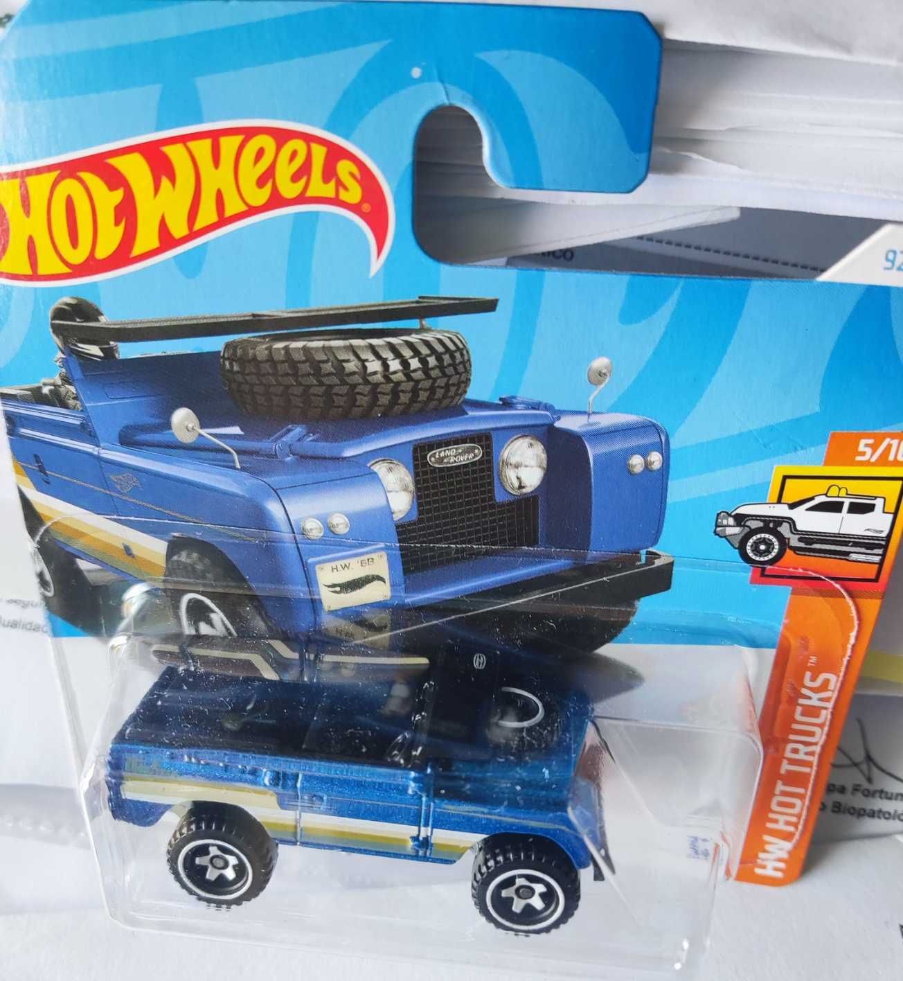 Hot Wheels Land Rover SII - azul