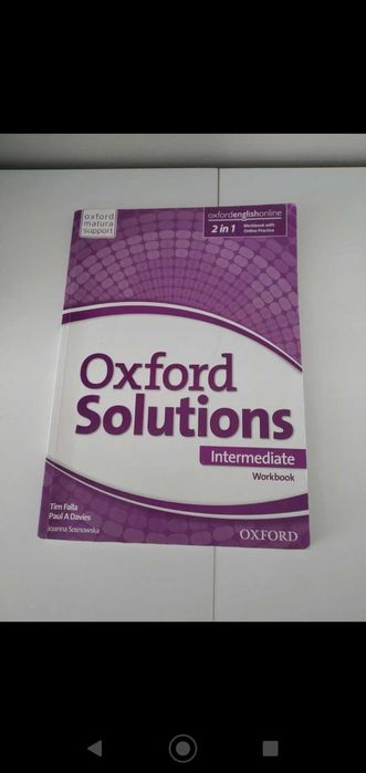 Oxford Solutions ćwiczenie
