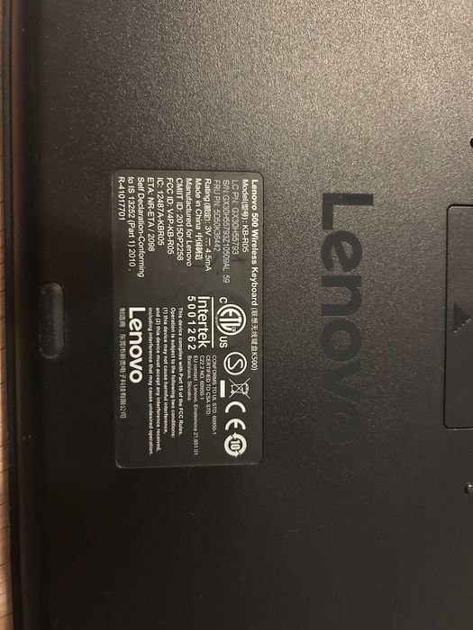 Klawiatura + myszka Lenovo KB-R05