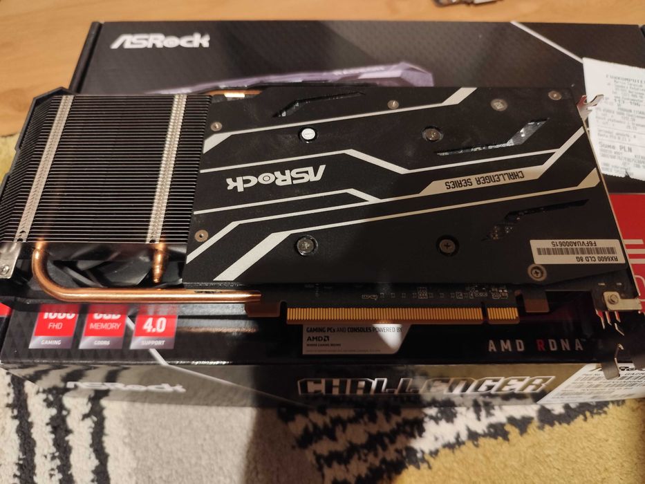 Karta graficzna Asrock rx 6600