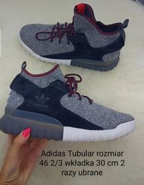 Buty sportowe za kostkę Adidas Tubular rozmiar 46 2/3 męskie