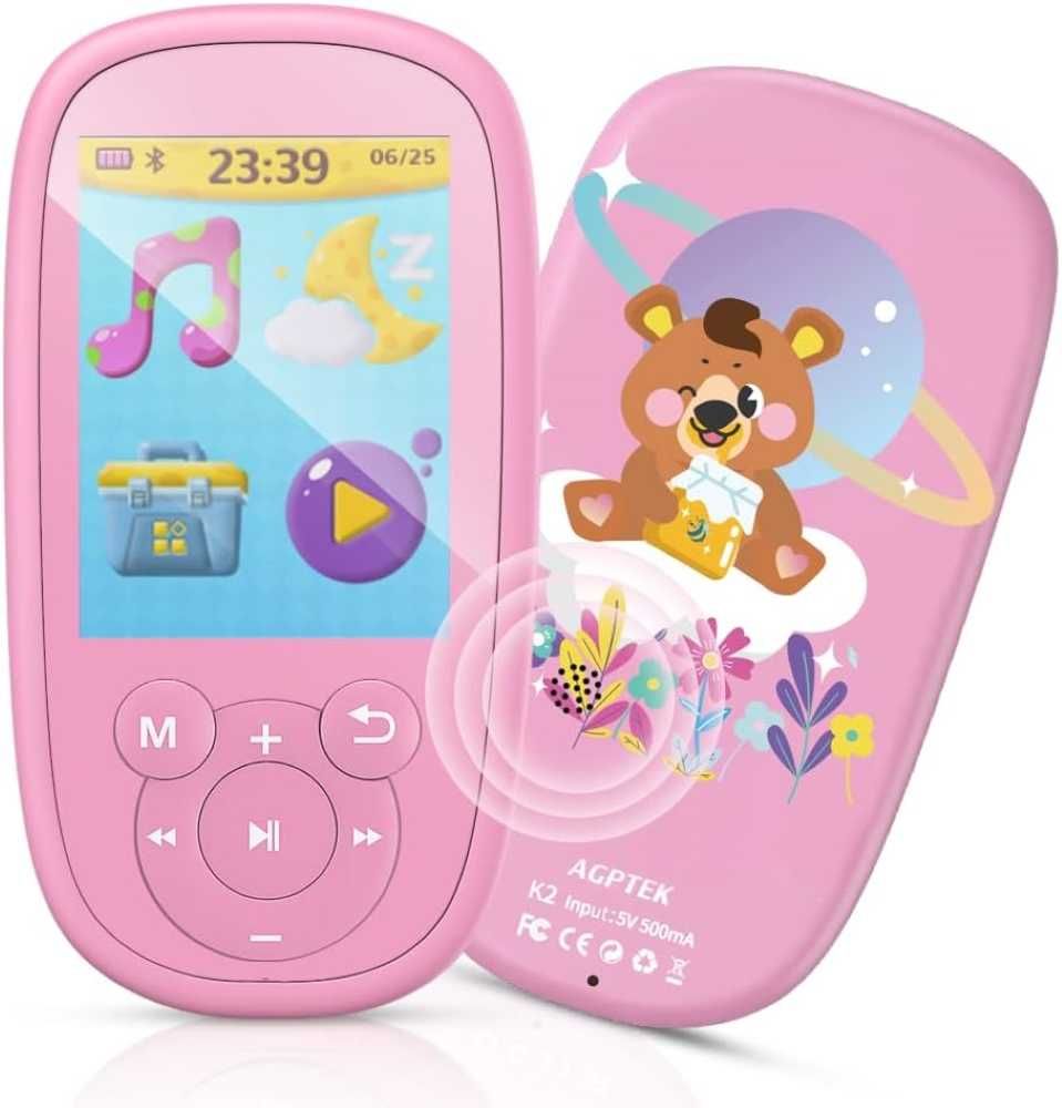 Odtwarzacz MP3 dla dzieci Bluetooth 8 GB AGPTEK