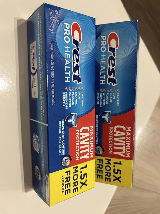 Zestaw 2× Crest Pro-Health Maximum Cavity Protection — 73 g — USA