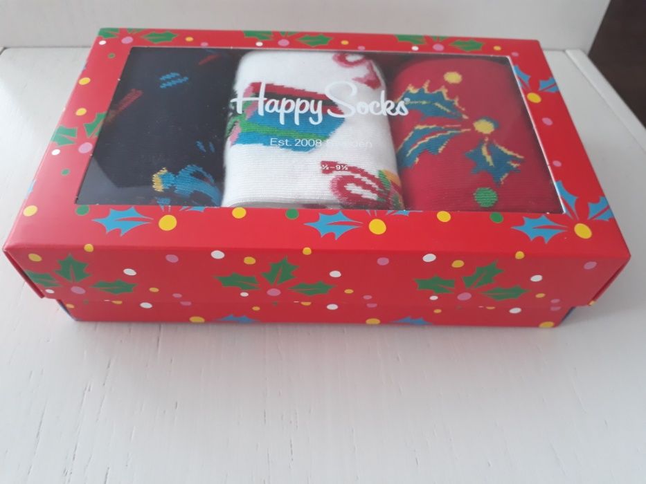 Женские носки Happy Socks в подарочной коробке, 3 шт