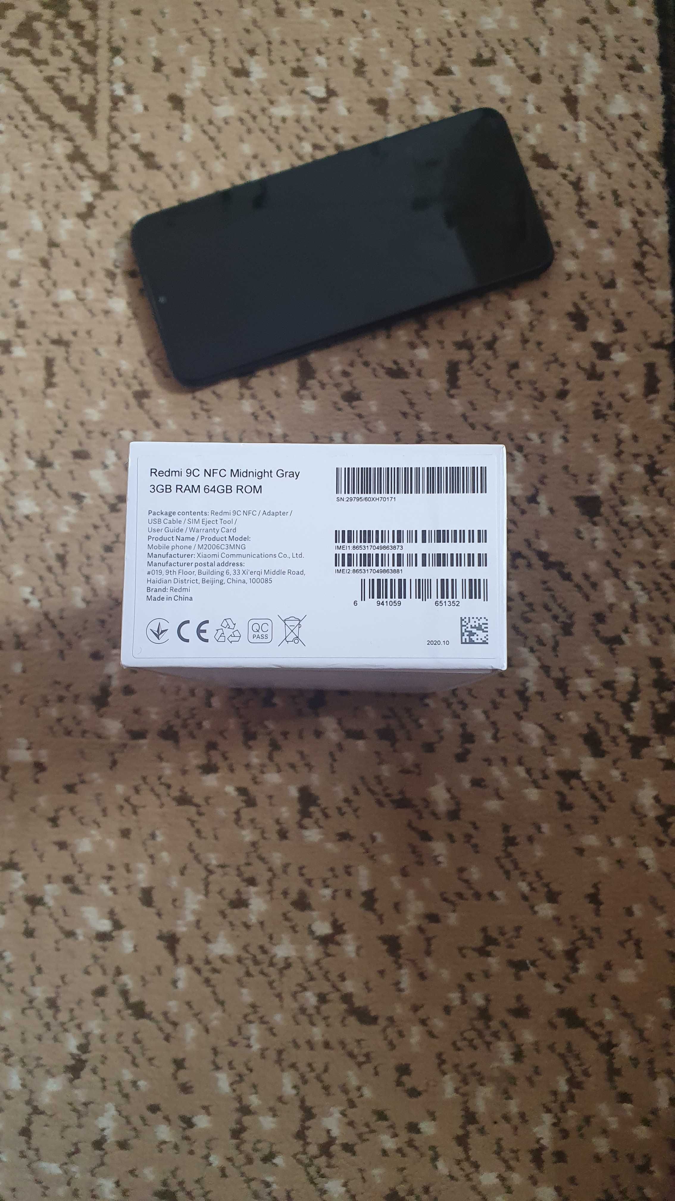 Смартфон Xiaomi Redmi 9C NFC (3/64GB) Чорний Global Version Вживаний
